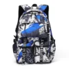 Neuer modischer Schulrucksack für Jungen im Teenageralter, coole Schultasche, wasserdichter Reiserucksack, große College-Büchertasche, Kinderschultaschen 6