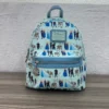 Loungefly Frozen Rucksack, modisch, niedlich, Anime, Elsa, Rucksack, Mini-Kinder-Schultasche, Damen, Outdoor, Freizeit, Reisetasche, Geschenke 2