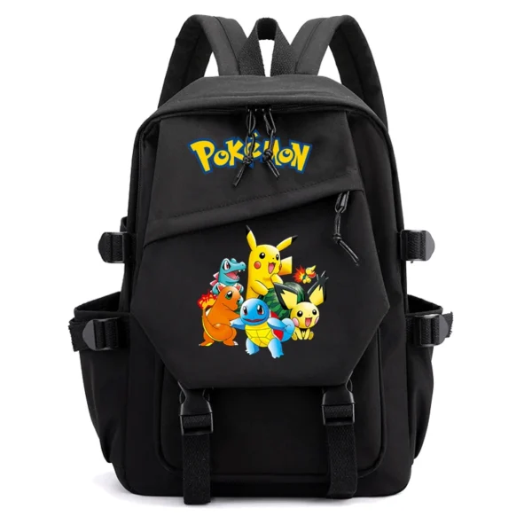 Anime Pokemon Pikachu Student Kawaii Rucksack Kaisen Leichte Taschen Rucksack für Jungen Mädchen Kinder Zurück zur Schule Schultasche 3