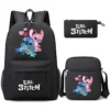 3 Teile/satz Rucksack Lilo und Stitch Schule Taschen für Teenager Mädchen Rucksäcke Frauen Schul Leinwand Rucksack Escolar 4