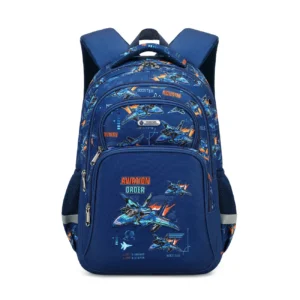 Cartoon Einhorn 3-teiliges Set Schultaschen für Mädchen Jungen Kinder Weltraumrucksack Grundschüler Rucksack mit Lunchbox