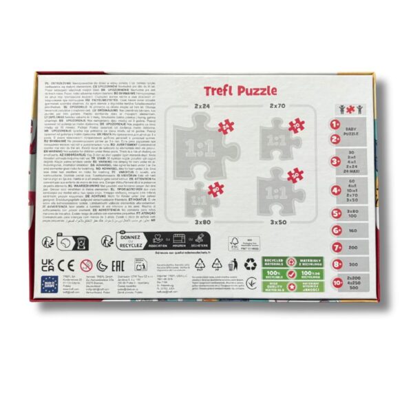 Disney Stitch Puzzle 3x80 Teile – Trefl – Bild 2