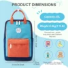 Kinder rucksack für die Schule niedlichen Rucksack für Jugendliche Mädchen Jungen Student Bücher tasche, Pendler lässige Tages rucksäcke für Frauen College-Rucksack 3