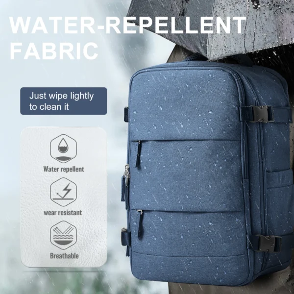 Reiserucksack Kurzstreckenflugzeug Ryanair Kabinentasche 40x20x25 Rucksack Damen Herren Freizeit Schule Laptoptasche Handgepäck 5