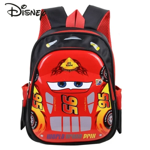 Disney 2025 Neue Mode Schultasche Kinder Schultasche Baby 3-5-6 Jahre alt McQueen Cartoon Rucksack Jungen und Mädchen Rucksack