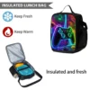 Spielkonsolen-Rucksack mit bedrucktem Muster, coole dreiteilige Schultasche für Jungen 5