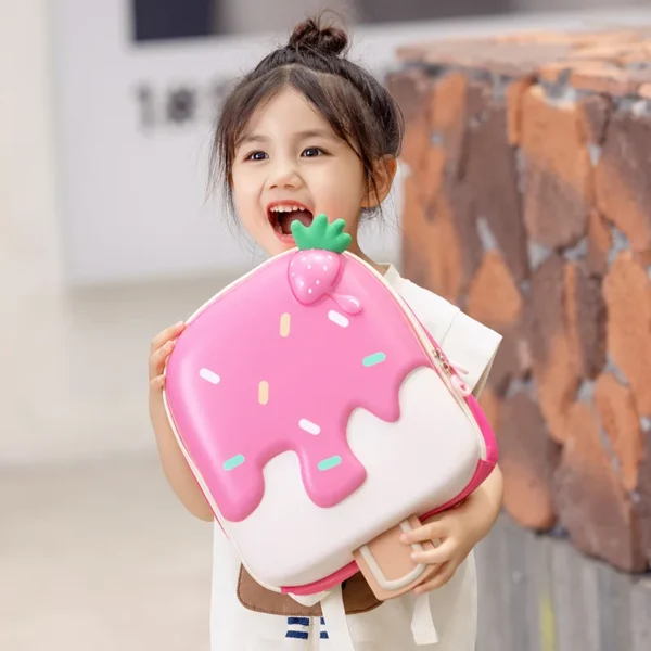 2024 neue Koreanische Version Eis Form kinder Rucksack Kindergarten Schul 3-5 Jahre Alte Jungen Mädchen Nette kinder Tasche 5
