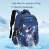 Kinderrucksack Kinder Schultaschen für Jungen Astronaut Schulrucksack Wasserdicht Primäre Büchertasche Mochila Infantil 3