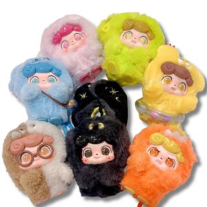 Q Kid Emotional Hairy Monsters Blind Box – Neue Serie (Vinyl, Geschenkidee)