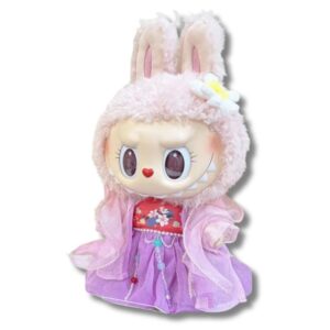 Labubu Mokoko Idol-Puppe im Hanfu-Stil – 17 / 38 cm Set (Neujahr)