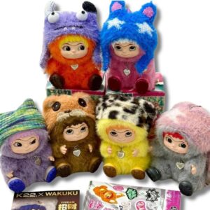 Labubu Wacky Mart Kleidung – Handgefertigtes Outfit für 10 cm Puppen