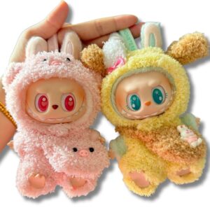 Labubu Macaron Serie – Kleidung für Sit Party Puppen (2. Generation)