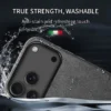 Hochwertige, aus Italien importierte Alcantara-Magnethülle für iPhone 17Pro 17Air 17 Pro Max mit MagSafe Business Soft Touch Cover 3