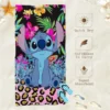 Stitch Handtuch Baumwolle 100 % Strand Reise Kinder Sauna Spa große Handtücher für Bad schnell trocknende Frauen Handtuchhandtücher 4