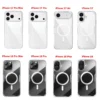 NILLKIN für IPhone 17 Pro Max 16 Pro Max 17 Air 15 Pro 14 Pro Max 14 Pro MagSafe magnetische transparente weiche Silikon-Handyhülle 2