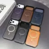 Für iPhone 17 Pro Max 17 Air 17 Pro 17 16/15/14/13/12/11 Plus Handyhülle Business Retro Flip Leder Magnetische Ladekartenhülle 6
