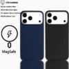 YTF Kohlefaser für iPhone 17 Pro Max Handyhülle ultradünne Kevlar Aramid Handyhülle magnetische iPhone 17 Pro Handyhülle