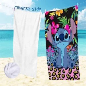 Stitch Handtuch Baumwolle 100 % Strand Reise Kinder Sauna Spa große Handtücher für Bad schnell trocknende Frauen Handtuchhandtücher