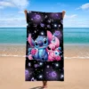 MINISO Disney Stitch Cartoon-Mikrofaser-Strandtuch, schnell trocknend, super saugfähig, für Yoga, Reisen, Schwimmen, Fitness, Camping, Valentinstagsgeschenk