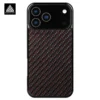 Magnetische echte 3K-gewebte farbige Kohlefaser-Handyhülle für iPhone 17 17 Air 17 Pro 17 Pro Max mit kabelloser MagSafe-Ladeabdeckung