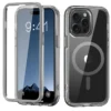 Magnetische Ganzkörperhülle für iPhone 17/16e/15/14/13/12/11 Pro Max/16 Plus/17 Air, stoßfeste Hülle mit integriertem Displayschutz