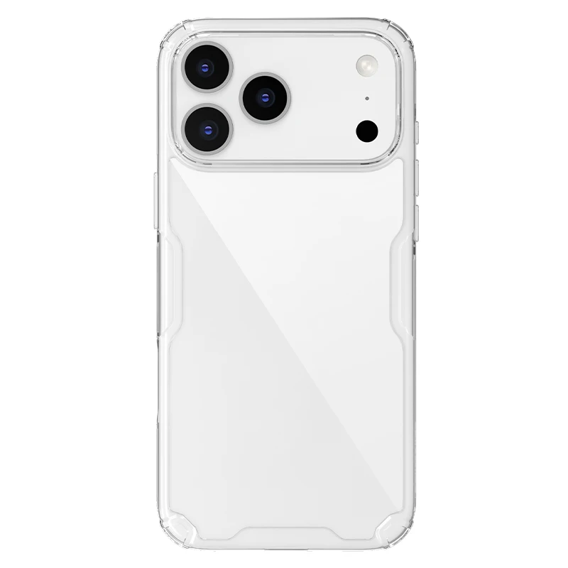 NILLKIN Für iPhone 17 Pro Max/17 Air Case Natur TPU Pro Klare Transparente Handyhüllen Silikon Rückseite Für iPhone 17