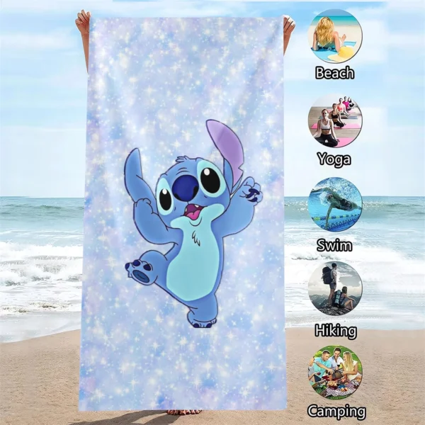 Stich Handtuch Sauna Reise Strand Handtücher Baumwolle Mikrofaser Zubehör Für Zuhause Nette Zimmer Dekor Set Schnell Trocknend Bequeme Handtuch 2