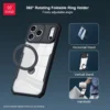 Xundd für iPhone 17 Pro Max Hülle für iPhone 17 Pro 17 Air Magnetic Stand Case 360 ° Drehbare Halterung, stoßfeste Airbag-Abdeckung 5