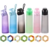 10–1 Stück Wasserflasche, Luftgeschmackschoten, 0, Zucker-Luftschoten für Wasserbecher, Tritan-Wasser-Trinkflasche aus Kunststoff, Flawour-Geschmackschoten
