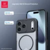Xundd für iPhone 17 Pro Max 17 Pro 17 Air Magnetic Case mit Ständer, 360 ° Vollständig verstellbare, matte, transparente Handyhülle mit Ständer 3