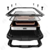 Hülle für iPhone 17 16 15 14 13 12 11 Pro Max XS XR 8 Plus SE Metall Heavy Duty 360 Ganzkörper stoßfeste Rüstung Schutzhülle