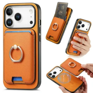 Für iPhone 17 Pro Max 5G 2In1 Abnehmbare Leder Brieftasche Funda Für iPhone 17 Air Fall iPhone 17 Pro max Magnet Zurück Ring Abdeckung