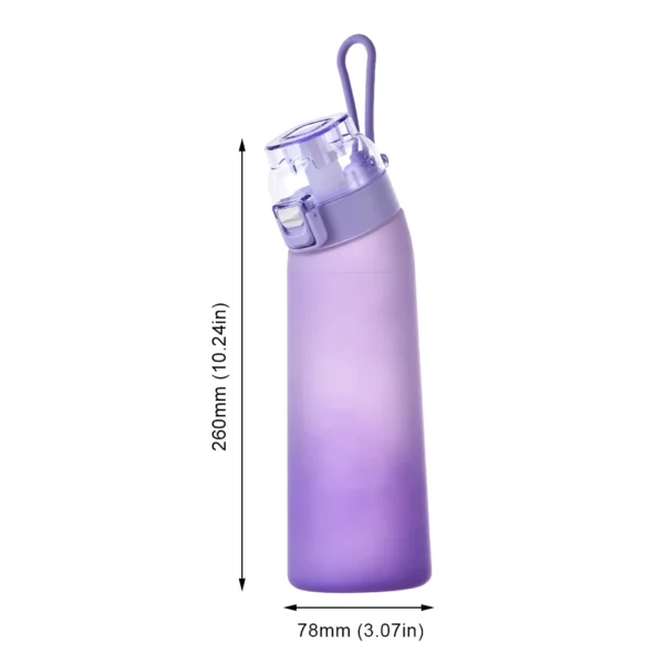 10–1 Stück Wasserflasche, Luftgeschmackschoten, 0, Zucker-Luftschoten für Wasserbecher, Tritan-Wasser-Trinkflasche aus Kunststoff, Flawour-Geschmackschoten 6