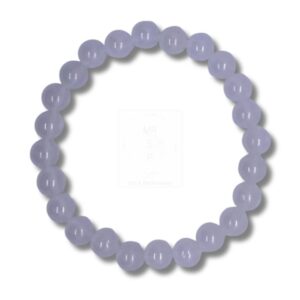 Hellgraues Leuchtperlenarmband – Dezente Eleganz