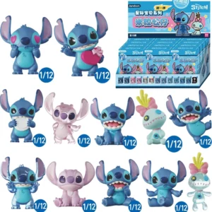 Neue Disney Stitch Lilo & Stitch Cartoon Anime Figur Reis Korn Puppe Nette Kreative Modell Blind Boxs Spielzeug Dekoration Geburtstag geschenke