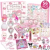 Hello Kitty Kuromi Anime Weihnachtskalender Advent Blind Boxs Halloween Countdown Cinnamoroll Diy handgemachte Spielzeuge Melodie Geschenke 3