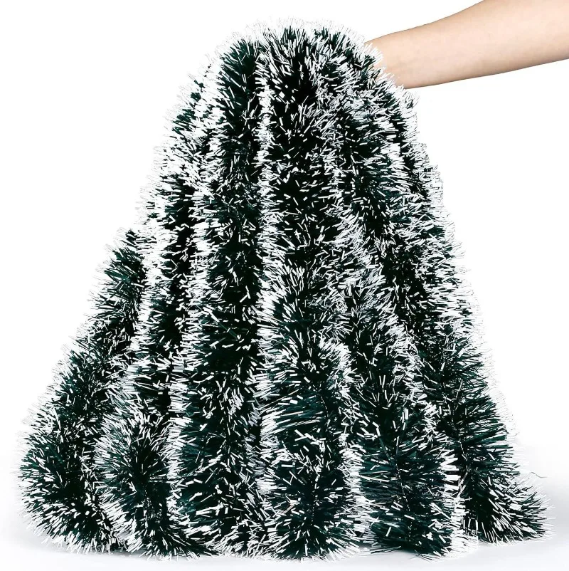 Weihnachten Grün Zuckerrohr Lametta Bänder Simulierte Madde Hochzeit Party Atmosphäre Dekoration Kranz Weihnachten Baum DIY Hängende Ornamente 6