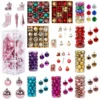 Neue Weihnachten 2025, Kugeldekorationen, dekorative Weihnachtsbaumschmuck, Kugel, Weihnachten, hängende Baumanhänger, Zuhause, Party, Gastgeschenk