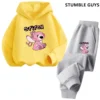 Stich Hoodies Mädchen Sweatshirt Herbst Langarm Harajuku Pullover Disney Serie Stich Casual Mit Kapuze Tops Kinder Trucksuit 6
