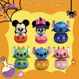 Lilo und Stitch Disney Kürbis Halloween Ornament Kawaii Cartoon Anime Zubehör Puppe Dekoration Männer und Frauen Festival Geschenke