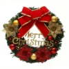 Weihnachtskranz für Haustür, 30 cm, Hotel, Einkaufszentrum, Weihnachtsanhänger, Weihnachtsgeschenk, Girlande, Ornament 6