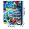 2024 Mickey Mouse Minnie Weihnachten Advents kalender Spielzeug Juguetes Stich Advent Figur Spielzeug für Kinder Navidad Weihnachts geschenk 6