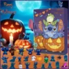 Disney New Christmas Halloween Stich Puppe Advents kalender Geschenk 24 Tage Countdown kommt Geschenke angenehm überrascht Blind Box Spielzeug 1