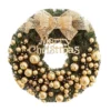 Heißer verkauf Weihnachten kranz 30CM40cm rattan kranz tür hängen einkaufszentrum hotel fenster Weihnachten dekoration 5