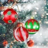 6 cm Weihnachtskugel Weihnachtsbaum Bunte bemalte Kugeln Hängende Anhänger Ornamente Weihnachten Neujahr Party Dekoration Lieferungen 3