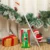 White single ladder Santa Claus