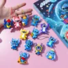 30 Teile/satz Anime Lilo & Stitch Figur Halloween Weihnachten Advent Kalender Box Kawaii Stich Figur Action Modell Spielzeug Urlaub Geschenk 2