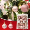 29/20 Stück Weihnachtsbaumkugeln zum Aufhängen, Anhänger, Zuckerstange, Tannenzapfen, Ornament-Set, Weihnachtsdekoration, 2026, Navidad, Neujahr