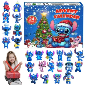 Lilo & Stitch Halloween Weihnachten Advents kalender 24 Tage Kawaii überrascht Sammler figuren Weihnachts geschenk Kinder begeistern