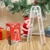 White double ladder Santa Claus